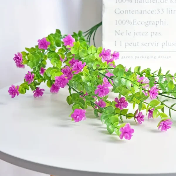 UV Protected Artificial Hanging Shrub Plants