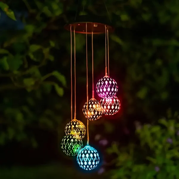 Solar Ball Wind Chime